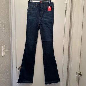 New With Tags Spanx Flare Jean! Size SMALL TALL! Midnight Shade